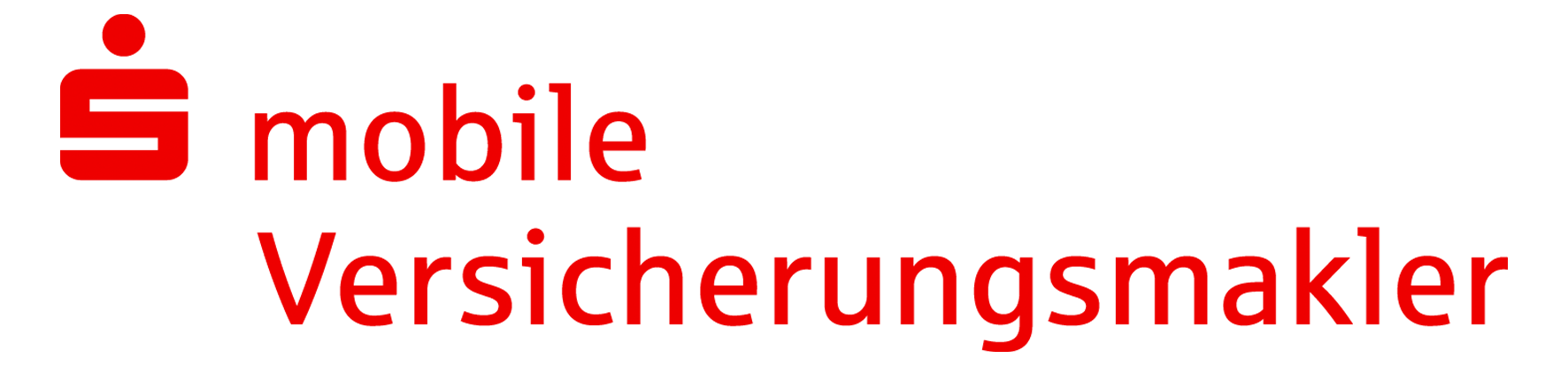 Das Logo von S Mobile Versicherungsmakler in Rot
